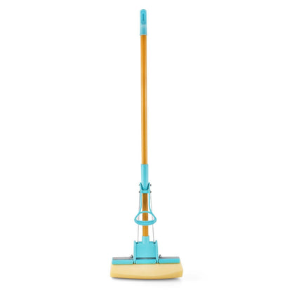 "Premium Super Absorbent Sponge Mop – Easy Floor Cleaning with Squeeze Handle