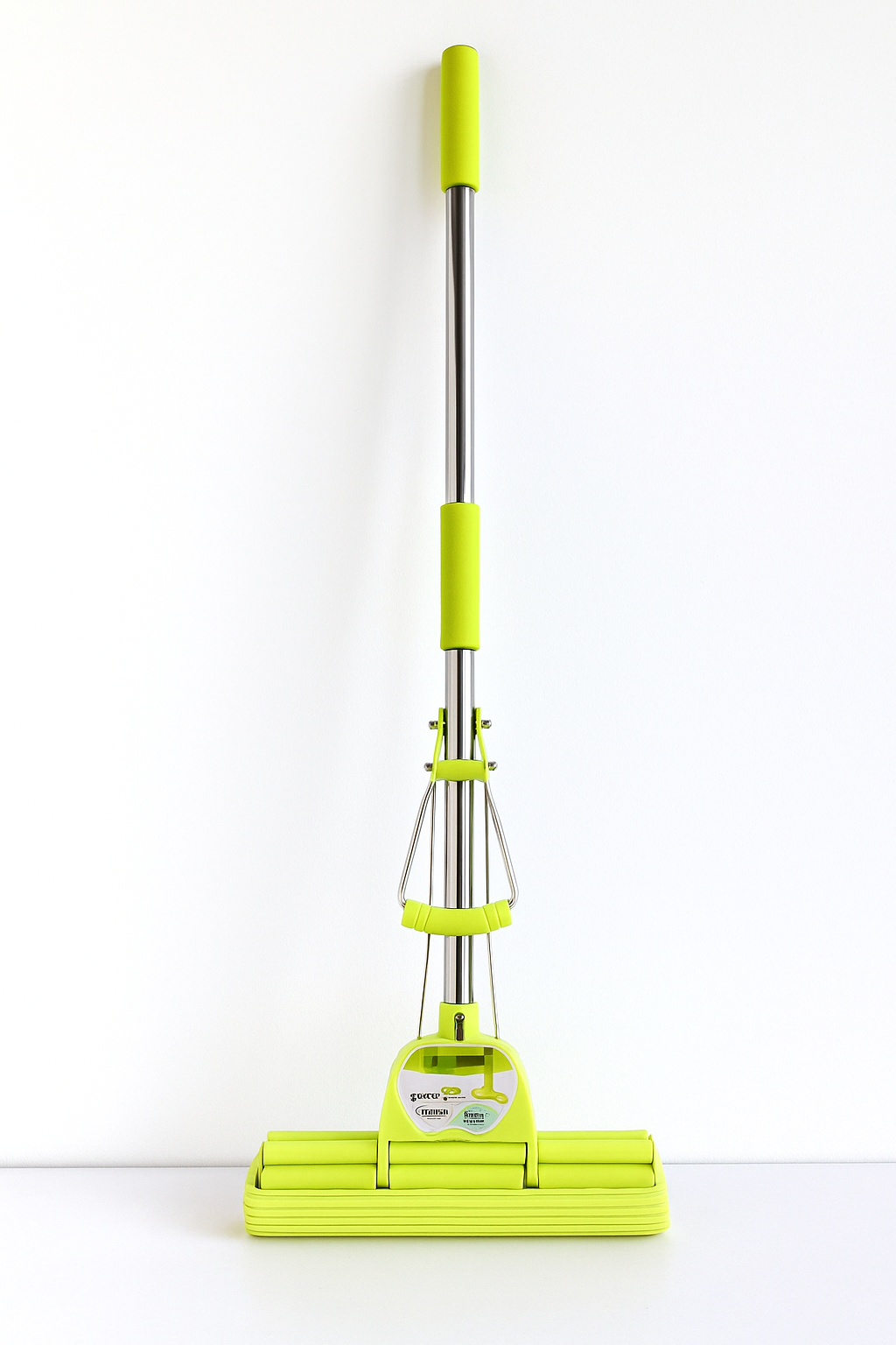 "Premium Super Absorbent Sponge Mop – Easy Floor Cleaning with Squeeze Handle